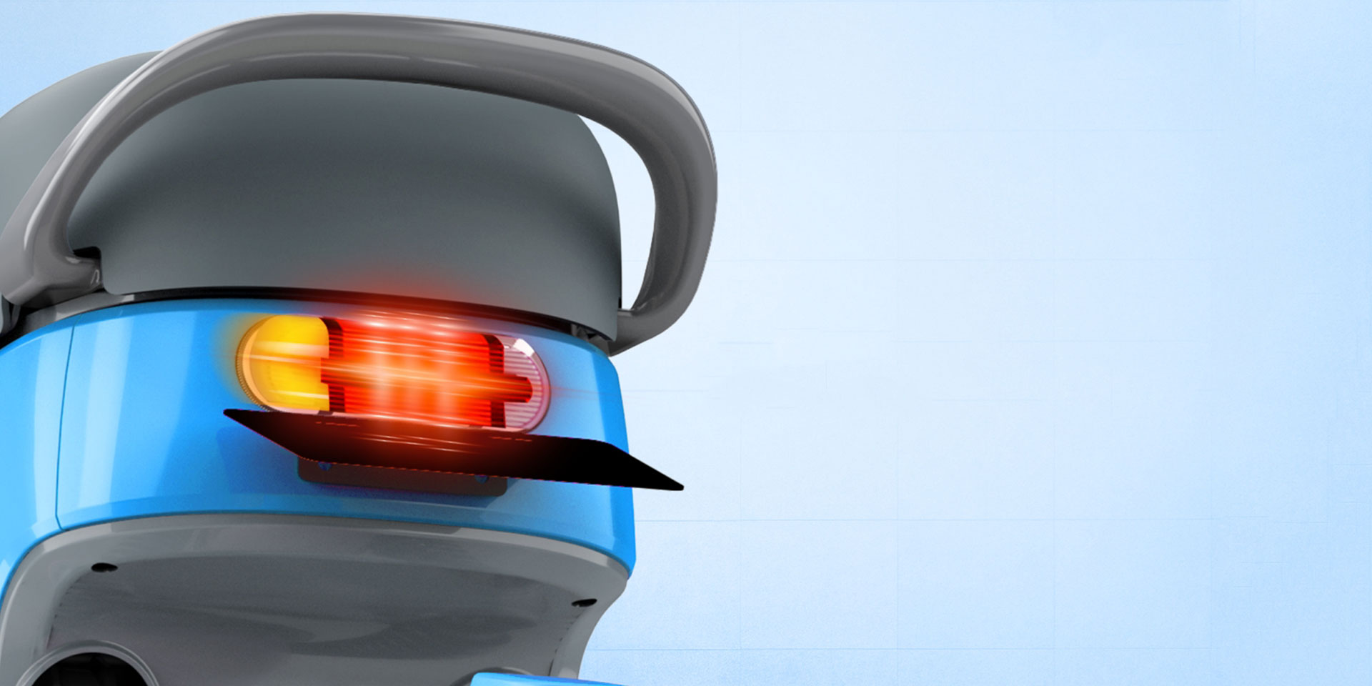 一体式转向刹车灯