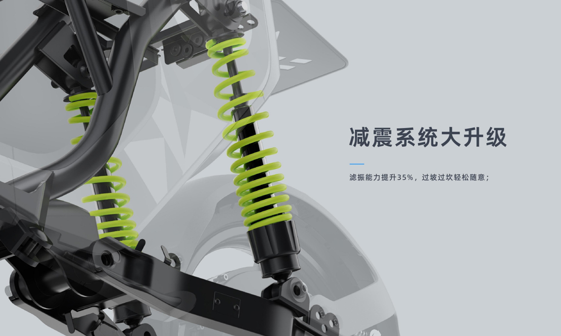 减震系统大升级